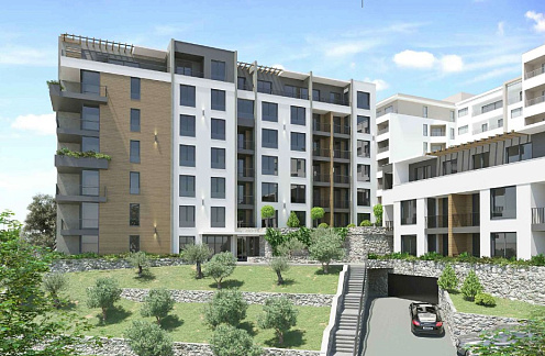 New Exclusive Complex with Sea View in Becici